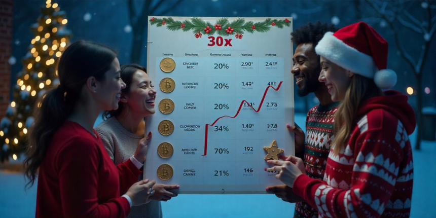 Christmas Windfall? Best Crypto Presale Coins For 30x Returns