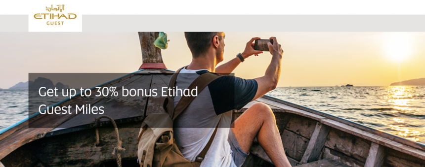 Sale: Buy Etihad Guest Miles With Up To 30% Bonus Through December 3, 2024