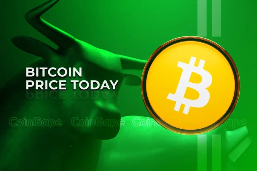 Bitcoin Price Today Trades at $95K, US Moves Nearly $2B BTC