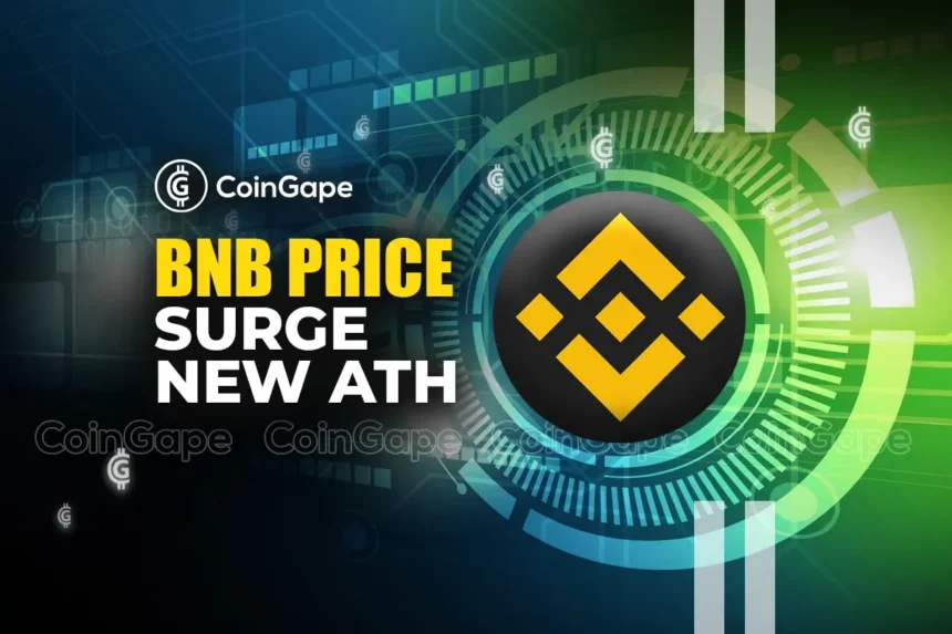 BNB Price Skyrockets To New All Time High, Rally To $1000 Near?