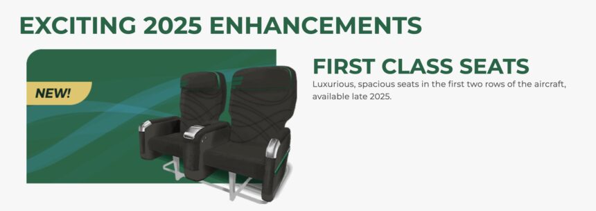 Frontier First Class Seats, Companion Passes Coming in 2025