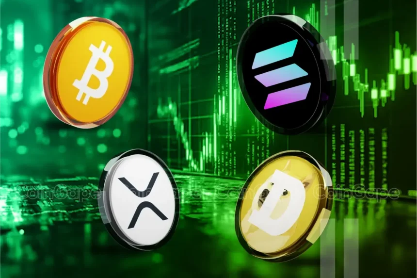 Here’s Why BTC, XRP, SOL, & DOGE Rallied This Year, Matrixport Report