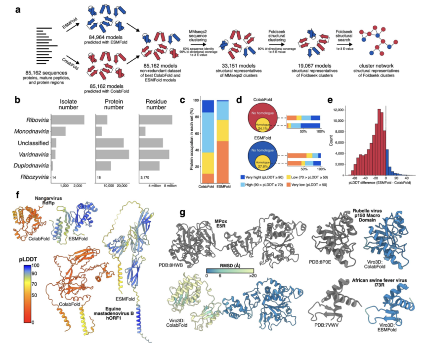 Viro3D: A Comprehensive Resource of Predicted Viral Protein Structures Unveils Evolutionary Insights and Functional Annotations