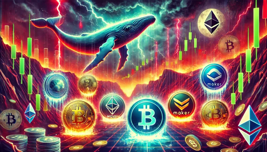 6 Altcoins in Danger of Falling as Whales Offload Their Positions—Santiment