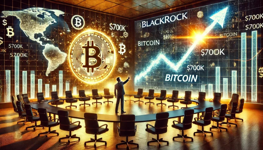 BlackRock CEO Predicts $700K Bitcoin Amid Economic Turmoil