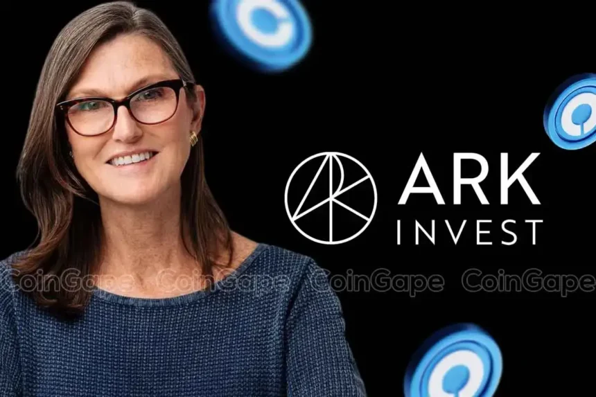 Cathie Wood’s Ark Invest Sells Coinbase (COIN) Stock Amid Insiders Sales Red Flag