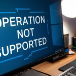 How to resolve the Windows 11 “Operation not supported” error?