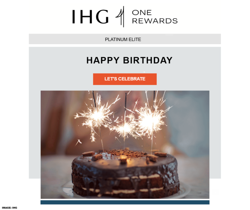 IHG One Rewards Birthday Bonus For 2025