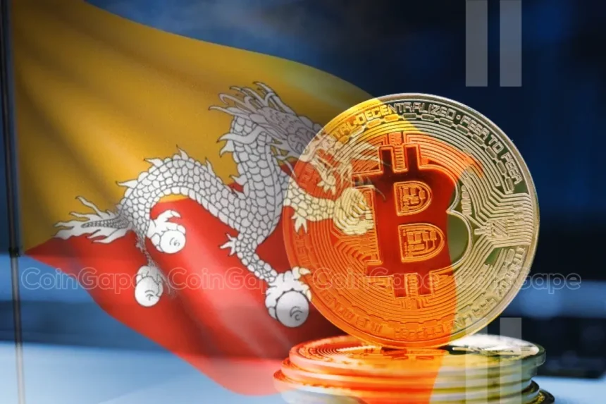 Just In: Bhutan Government Moves 633 BTC Sparking Concerns