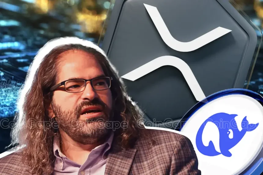 Ripple CTO Reacts As Pro-XRP Lawyer Raises DeepSeek AI Security Concern