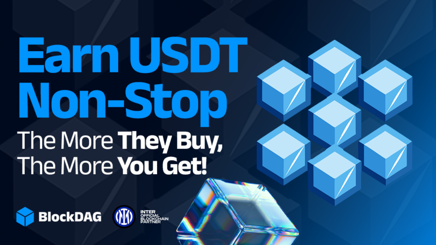 Traders Earn 6%-10% Instant USDT Cashback With BlockDAG’s Refer & Earn While XRP Trading Volume Surges; Can Dogecoin Hit $1?