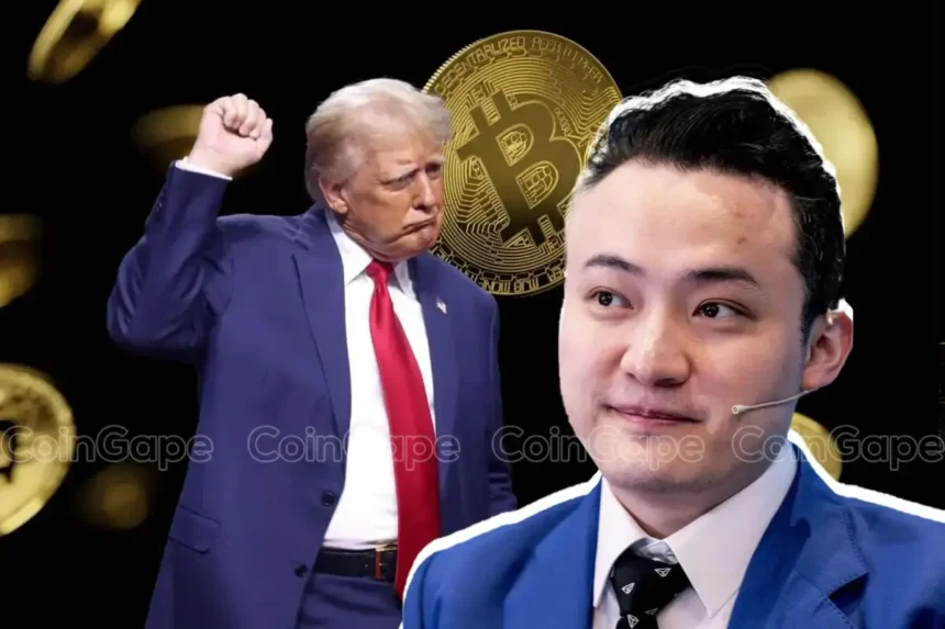 Tron’s Justin Sun Explains Why Trump Is Stacking WBTC for Bitcoin Reserves