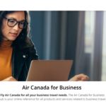 Air Canada for Business Relaunch With Double Aeroplan Points For Trips Booked By March 31, 2025