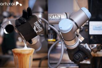 Artly AI debuts upgraded robotic hand for Barista Bot at GTC 2025