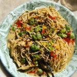 Citron Noodles with Miso Garlic Butter