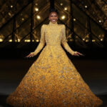 Doechii Wore a Gold Valentino SS25 Couture Gown to the Le Grand Diner du Louvre Gala