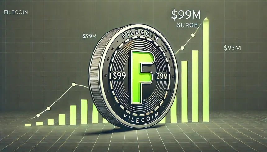 Filecoin Sees $99M Surge as Storage Demand and Clients Rise 10%