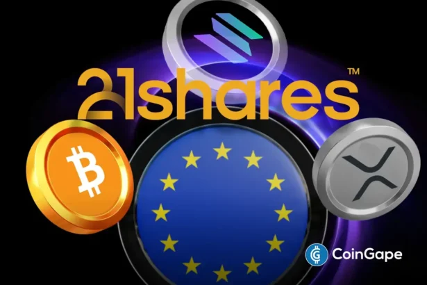 Just-In: 21Shares Launches Bitcoin, Solana, & XRP ETPs In Europe