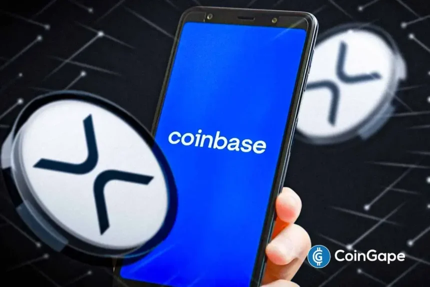 Coinbase Institutional Files To Launch XRP Futures With CFTC