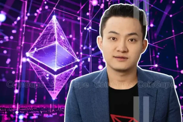 Tron Founder Justin Sun Reveals Plan To HODL Ethereum Despite Price Drop