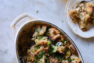 A Rustic Scallion & Chive Panade