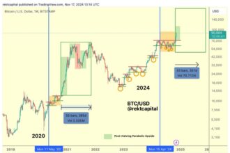 Bitcoin ‘Parabolic Phase Just Begun’, Is BTC Hitting $100,000 This Week?