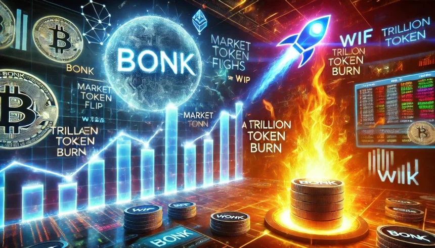 BONK Hits New Highs: Market Cap Flips WIF Before Trillion-Token Burn