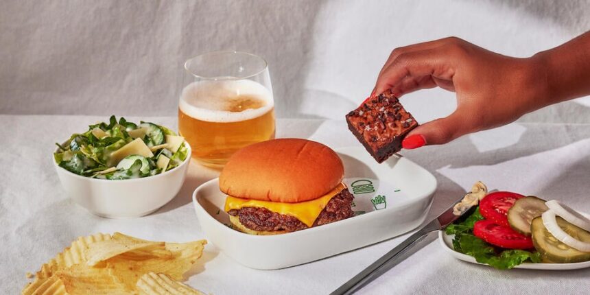 Delta Air Lines Will Start Serving Shake Shack Burgers On Flights ex-Boston From December 1, 2024