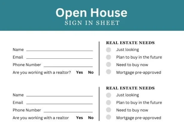 Digital open house sign-in solutions agents swear by for lead generation