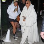 Jada Pinkett Smith Grabs Dinner with Willow and Trey Smith in an Ottolinger Coat and Chloe Shades (Get the Look for Less!)