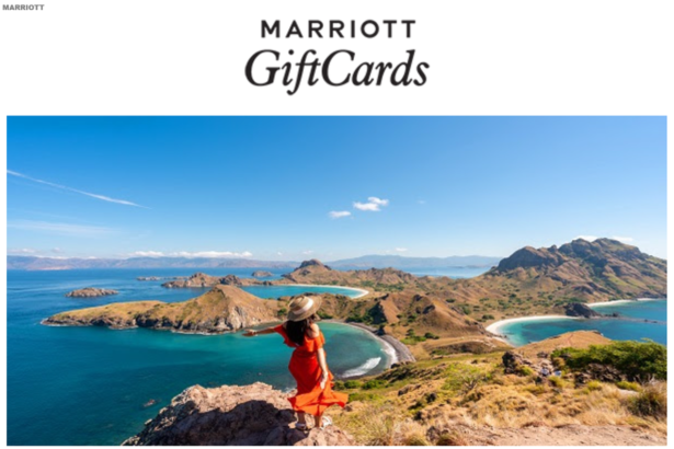 Marriott Bonvoy Sending Surprise Gift Cards To Select Members