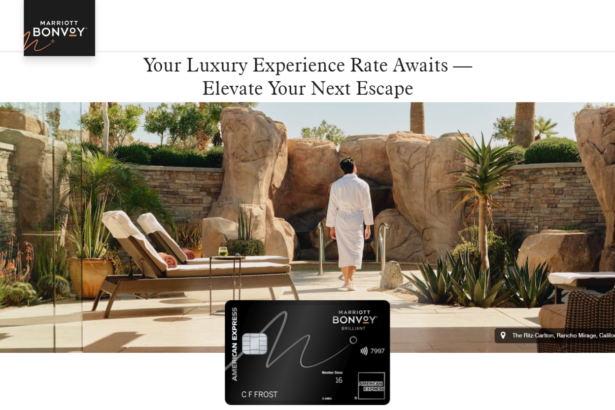 Marriott “Luxury Experience Rate” For Bonvoy Brilliant Cobranded Cardholders Through August 31, 2025 (Book By July 31)