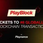 PlayBlock Rockets to #8 Globally in Blockchain Transactions and Turnover Following DappRadar Listing