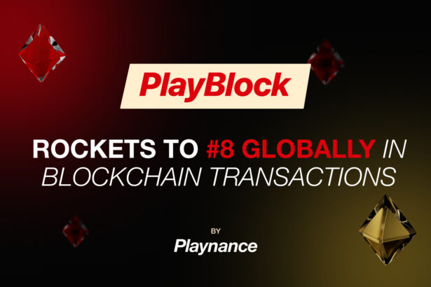 PlayBlock Rockets to #8 Globally in Blockchain Transactions and Turnover Following DappRadar Listing