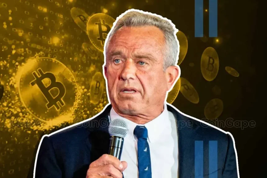 Robert Kennedy Jr. Declares Bitcoin ‘Currency of Freedom’ Amid New Role