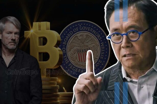 Robert Kiyosaki Criticizes US Fed; Lauds Michael Saylor’s Bitcoin Buying Strategy