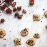 Rose Shortbread Cookies