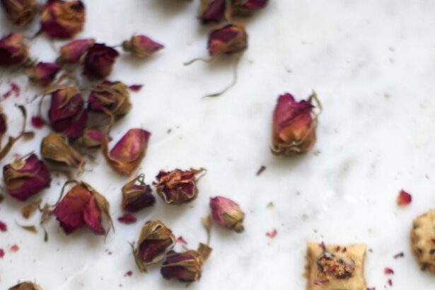 Rose Shortbread Cookies