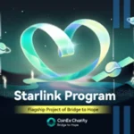 Starlink’s First Application in Crypto CoinEx Charity Initiates a New Era with Starlink Equipment