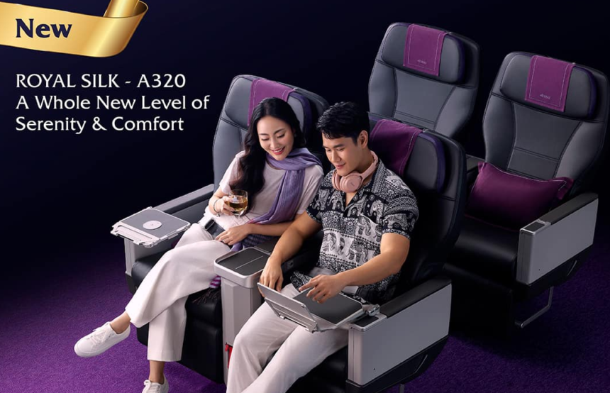 Thai Airways Starts Deploying New Club Chair Business Class On Airbus A320 Flights