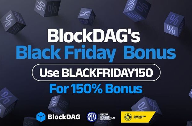 This Black Friday, BlockDAG Allows Crypto Traders to Maximize Their Assets with a 150% Extra Coin Bonus on Every Purchase!