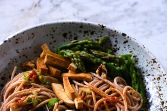 Walnut Miso Noodles