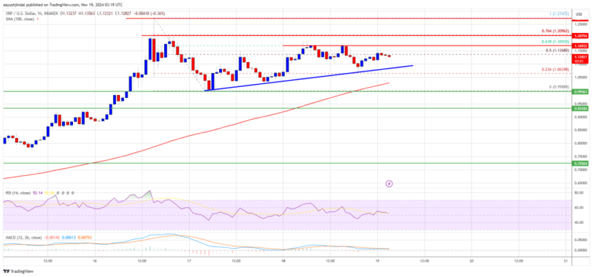 XRP Price Holds Strong, Aiming for More Upside Moves