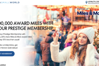 300,000 Lufthansa Miles&More Miles With ASMALLWORLD Prestige Membership Through December 31, 2024