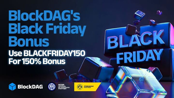 BlockDAG’s Black Friday Blowout: Grab 150% More Coins as XRP Set to Soar & Bitcoin Closes in on $100K!