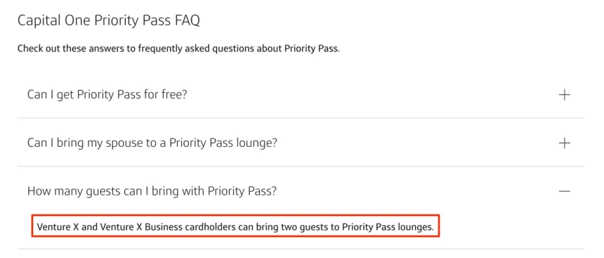 Capital One Venture X Losing Some Lounge Access in 2025, No More Unlimited Guests?