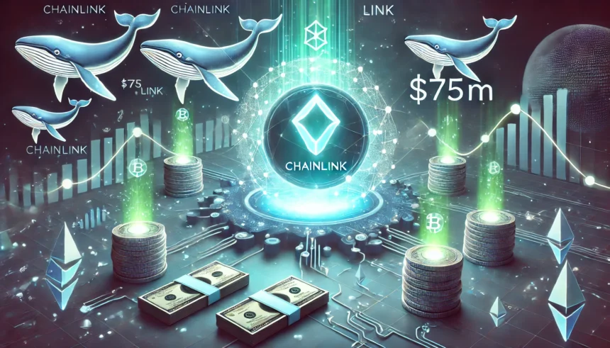 Chainlink Metrics Show $75M Outflow: Growing Whale Interest in LINK