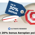 Chase Ultimate Rewards To Air Canada Aeroplan 20% Conversion Bonus Through January 15, 2024