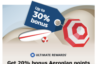 Chase Ultimate Rewards To Air Canada Aeroplan 20% Conversion Bonus Through January 15, 2024