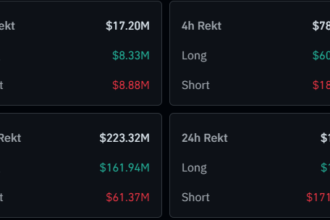 Crypto Suffers $1.6 Billion Liquidations As XRP, DOGE Down 10%